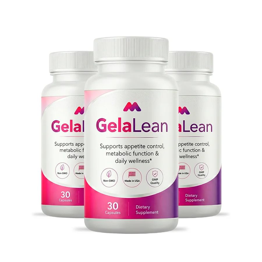 GelaLean weight management supplement, 3-bottle kit